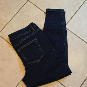Maurices Dark Indigo Skinny Jeans